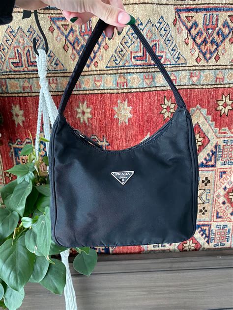 prada hobo replica handbags|old Prada black purses.